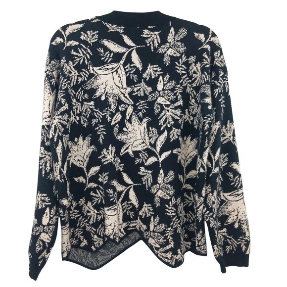 See and Be Seen Floral Knit Set Size Large 2 PC Set Matching Set - Picture 6 of 16